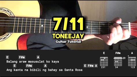 7 11 lyrics toneejay chords|Toneejay (3 Chords Only!!!) .